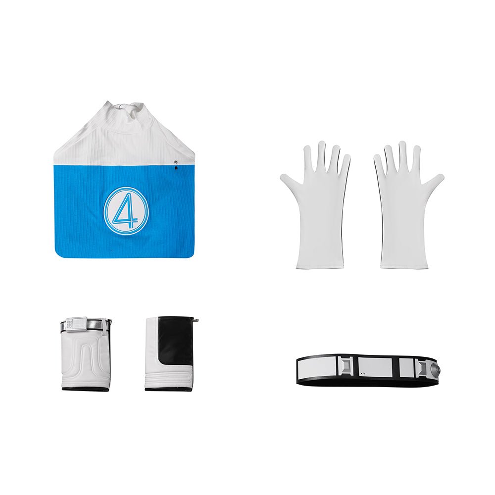 Fantasia Cosplay Tocha Humana - Fantastic Four Filme 2025 - Material de Alta Qualidade - Estrela Cosplay