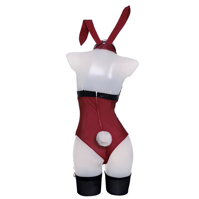 Fantasia Beidou Coelhinha Genshin Impact - Traje Coelhinha Beidou para Mulher - Conjunto Completo de Cosplay - Estrela Cosplay