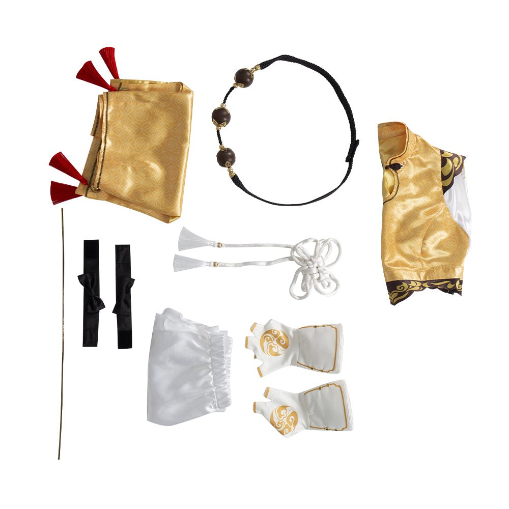 Fantasia de Hu Tao para Halloween, Natal, Carnaval e Ano Novo - Conjunto Completo - Estrela Cosplay