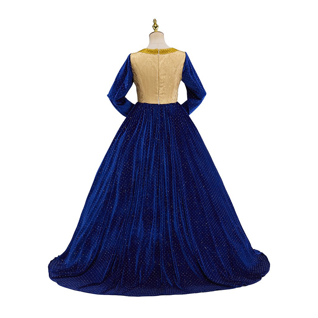 Vestido Medieval Retrô Gótico Punk para Mulheres – Elegante e Atemporal para Cosplay - Estrela Cosplay