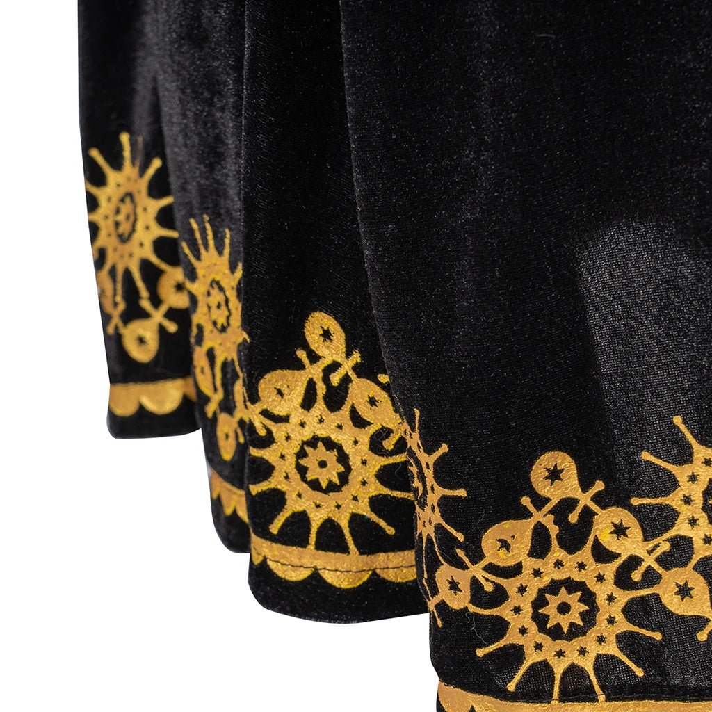 Capa de Cosplay Rei Príncipe - Luxuosa Capa Média para Halloween e Carnaval - Estrela Cosplay