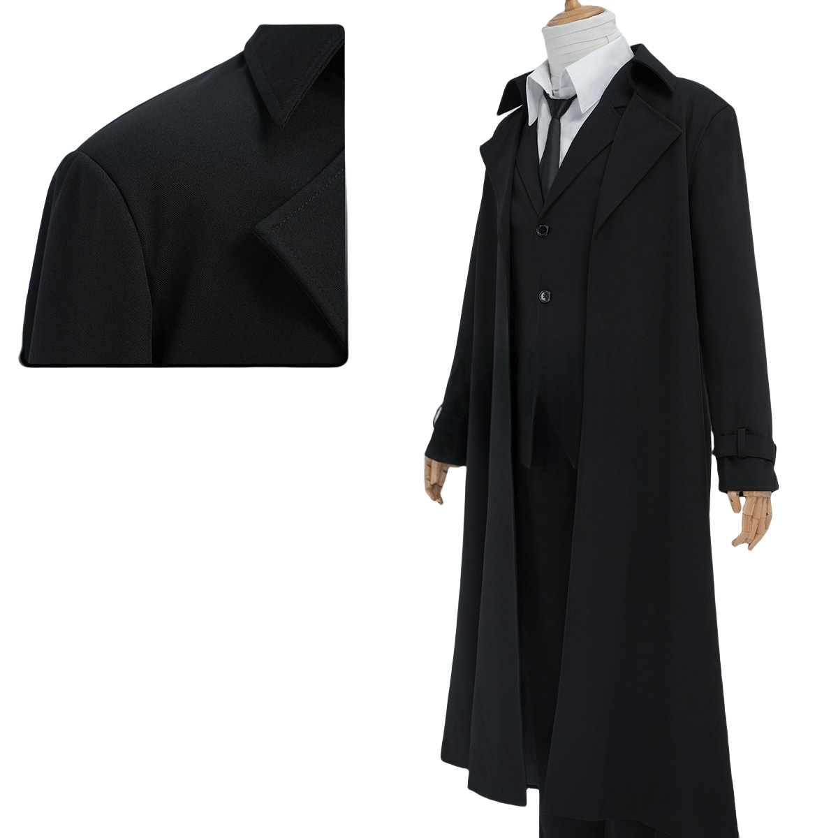 Fantasia de Cosplay Dazai Osamu de Bungou Stray Dogs - Traje de Anime de Alta Qualidade - Estrela Cosplay