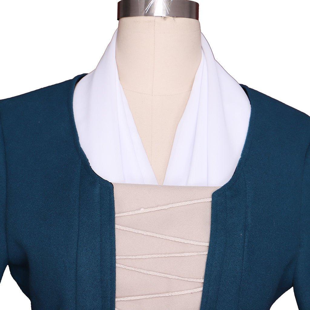 Vestido de Cosplay Claire Fraser Outlander | Traje Colonial Escocês - Estrela Cosplay