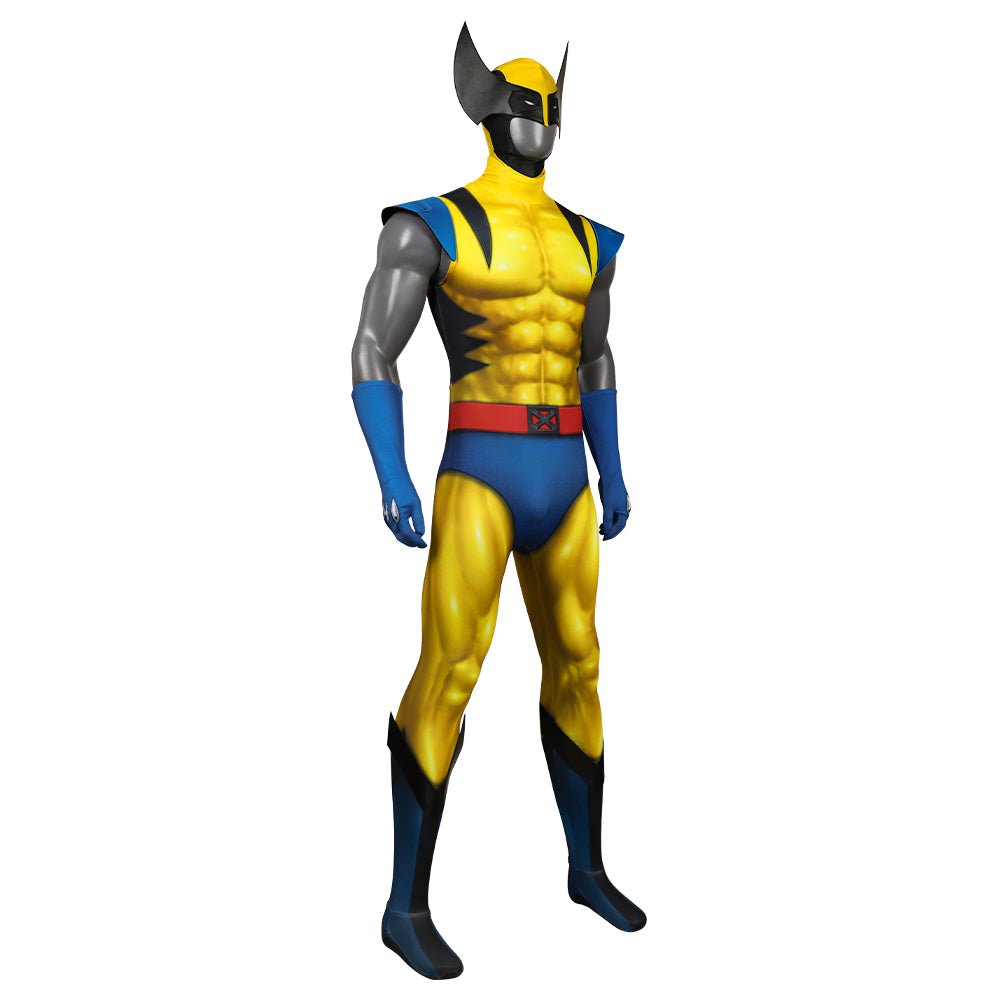 Traje de Cosplay Wolverine X-Men - Bodysuit, Máscara e Garras para Fãs de Super-heróis - Estrela Cosplay