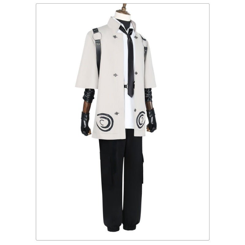 Traje de Cosplay Slaying Gods: Mortal Realm - Mascara Vortex Squad Outfit Anime - Estrela Cosplay