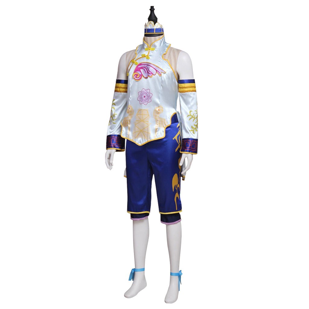 Fantasia de Cosplay Soul Calibur Xianghua | Série de Cosplay de Jogos | Traje de Guerreira Elegante - Estrela Cosplay