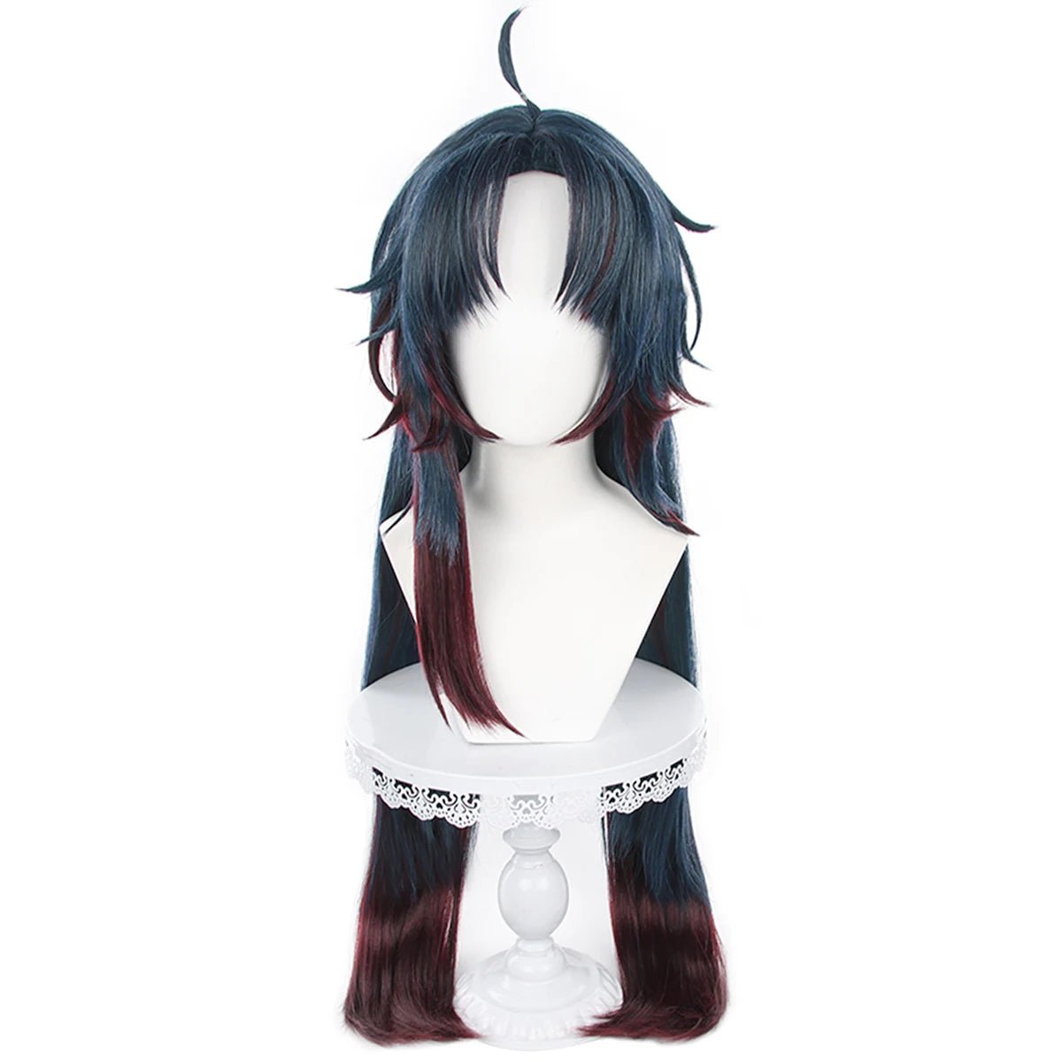 Peruca Cosplay Blade Honkai Star Rail Rosa Resistente ao Calor Fibra Sintética Pente Grampo Ajustável Halloween Festa - Estrela Cosplay