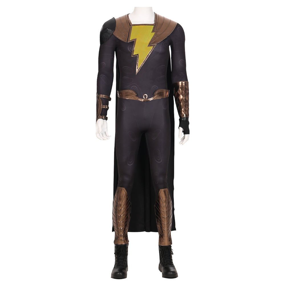 Fantasia de Black Adam 2022 Teth-Adam - Traje de Super-Herói da DC para Homens - Estrela Cosplay