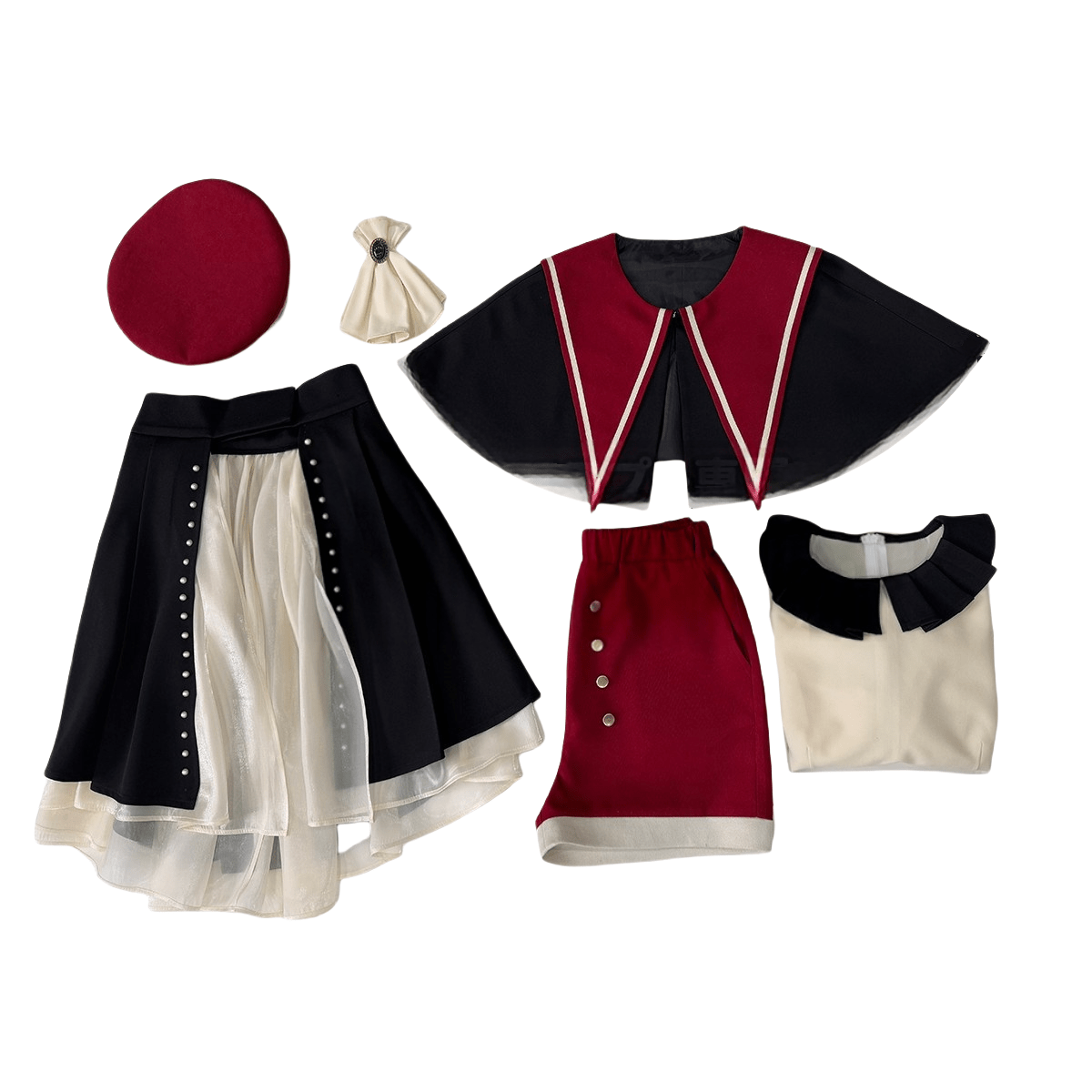 Fantasia de Cosplay Wakaba Mutsumi de BanGDream Ave Mujica - Traje de Anime de Alta Qualidade - Estrela Cosplay