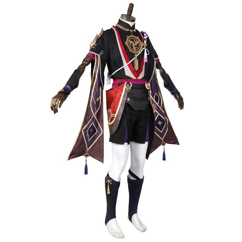 Fantasia de Scaramouche de Genshin Impact Ver 1 - Traje de Halloween - Estrela Cosplay