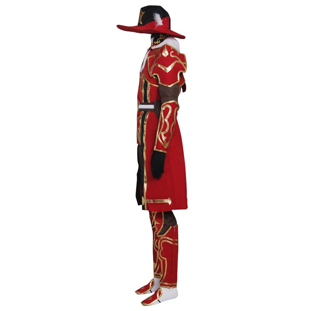 Traje de Cosplay de Red Mage de Final Fantasy XI | Série de Cosplay de Jogo - Estrela Cosplay