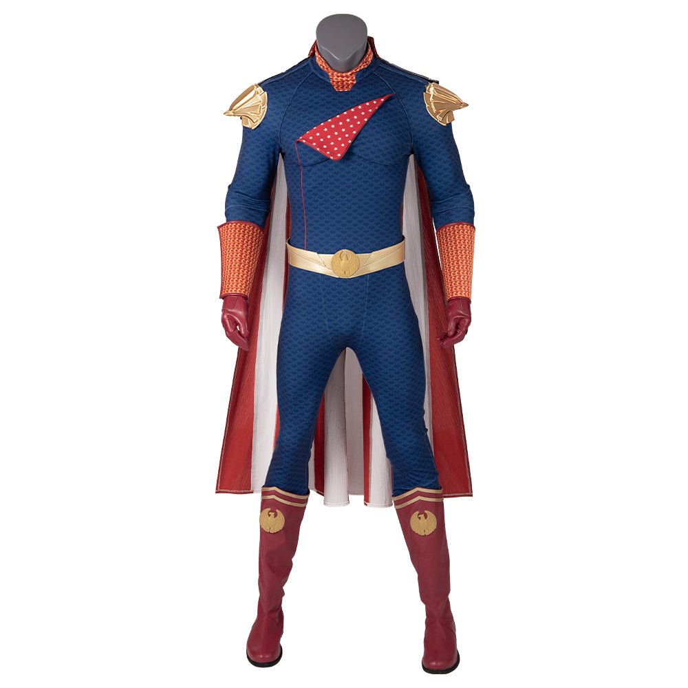 Traje de Batalha com Everak para Homens Adultos - Elander de The Boys - Estrela Cosplay