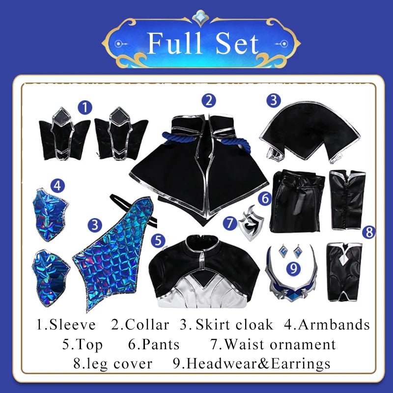 Fantasia de Cosplay de Zoe Aspecto do Crepúsculo LOL EDG Campeão - Conjunto Completo para Halloween - Estrela Cosplay