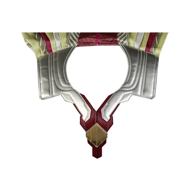 Traje de Cosplay Avengers Visão Macacão Impresso 3D com Capa - Estrela Cosplay