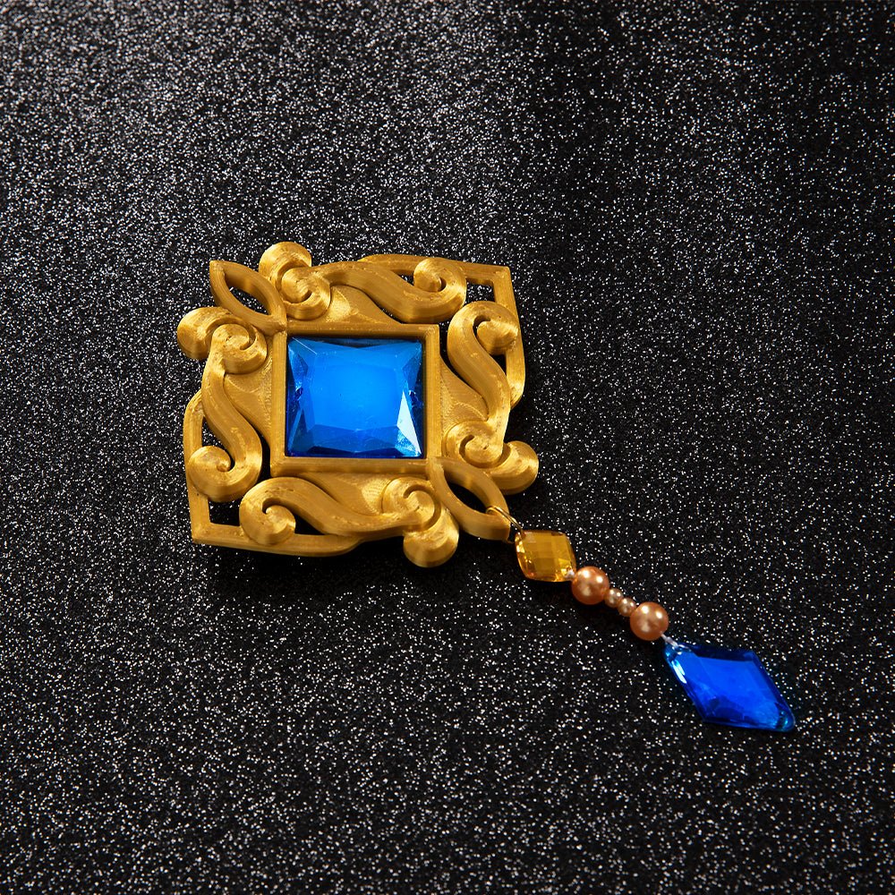 Genshin Impact – Fantasia de Cosplay Navia para Mulher - Estrela Cosplay