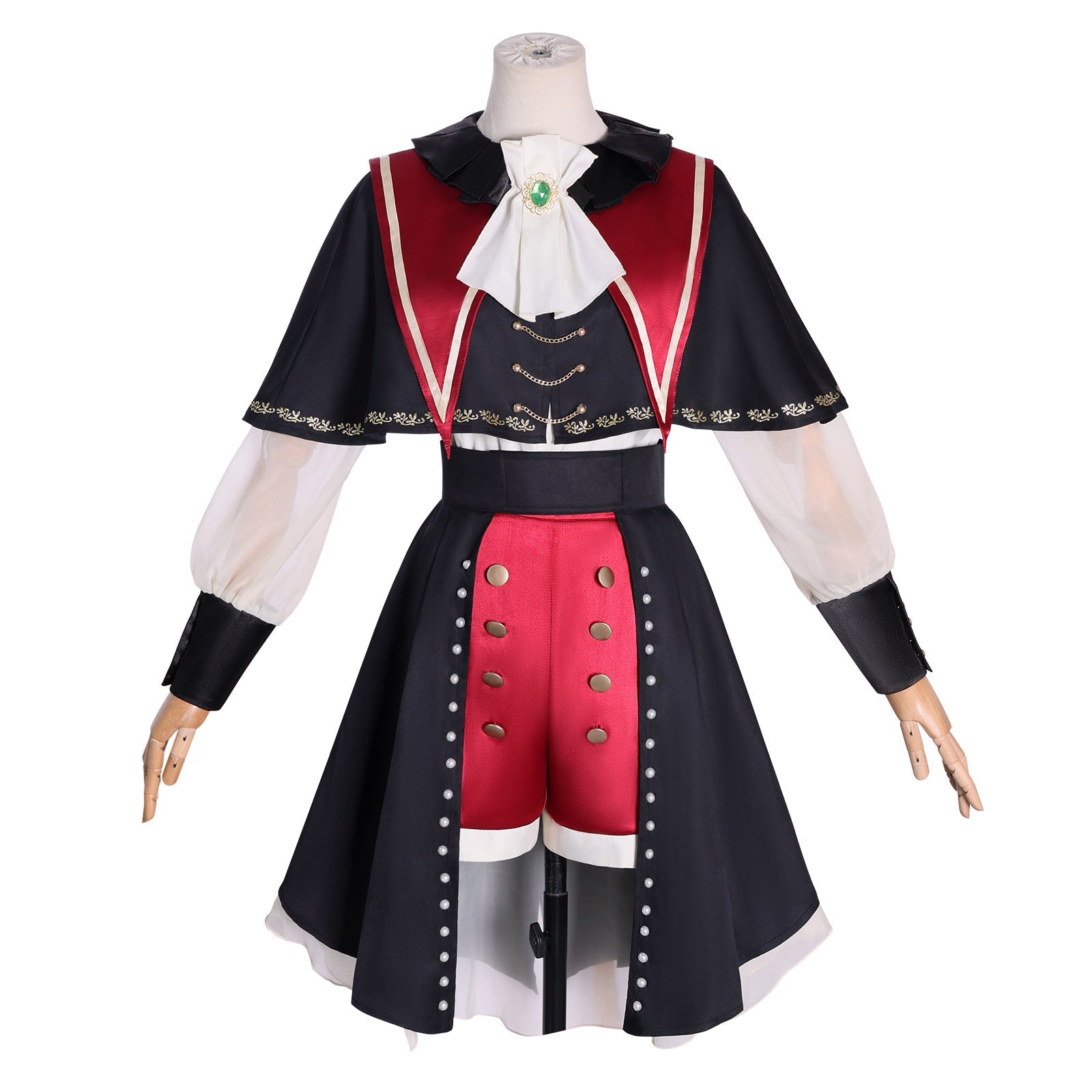 Traje de Cosplay BanG Dream! Ave Mujica Wakana Mutsumi - Estilo Gótico - Estrela Cosplay