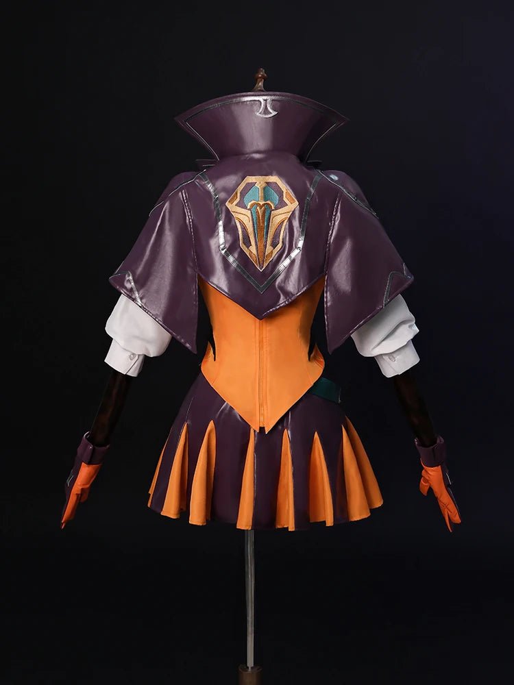 Fantasia de Cosplay LOL Battle Academia Lux - Uniforme Escolar Lux para Mulheres - Estrela Cosplay