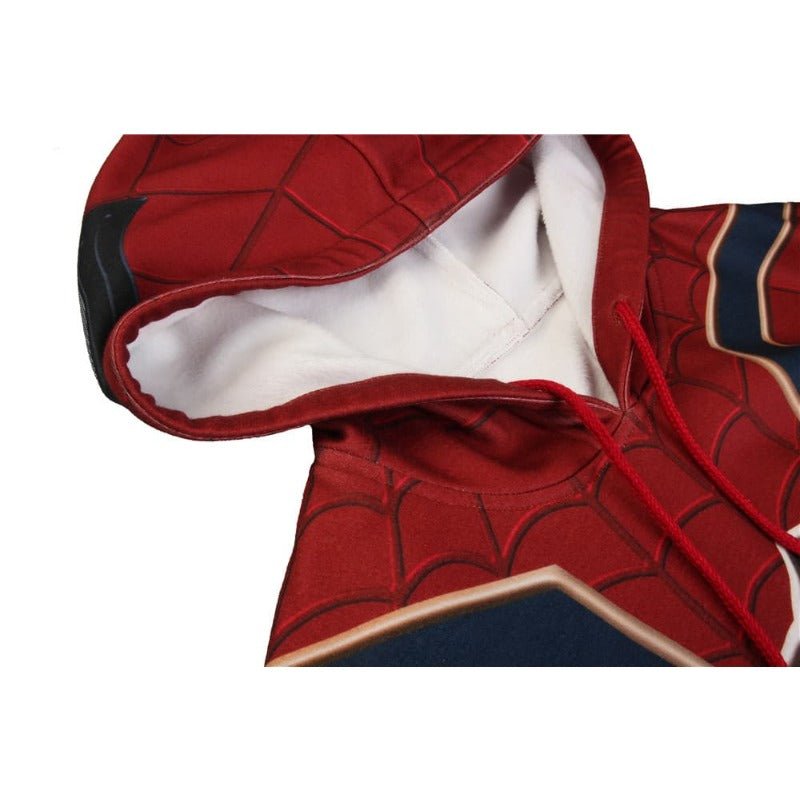 Hoodie Infinity War Iron Spider Pullover Sweatshirt para Cosplay de Spiderman - Estrela Cosplay