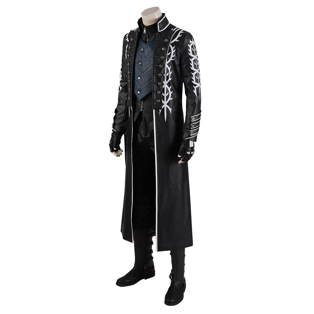 Traje de Cosplay Vergil Devil May Cry 5 - Fantasia de Personagem de Jogo de Alta Qualidade - Estrela Cosplay