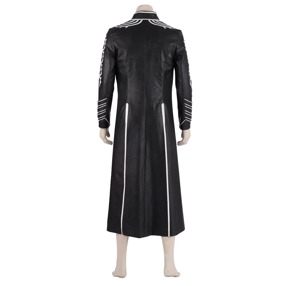 Traje de Cosplay Vergil Devil May Cry 5 - Fantasia de Personagem de Jogo de Alta Qualidade - Estrela Cosplay