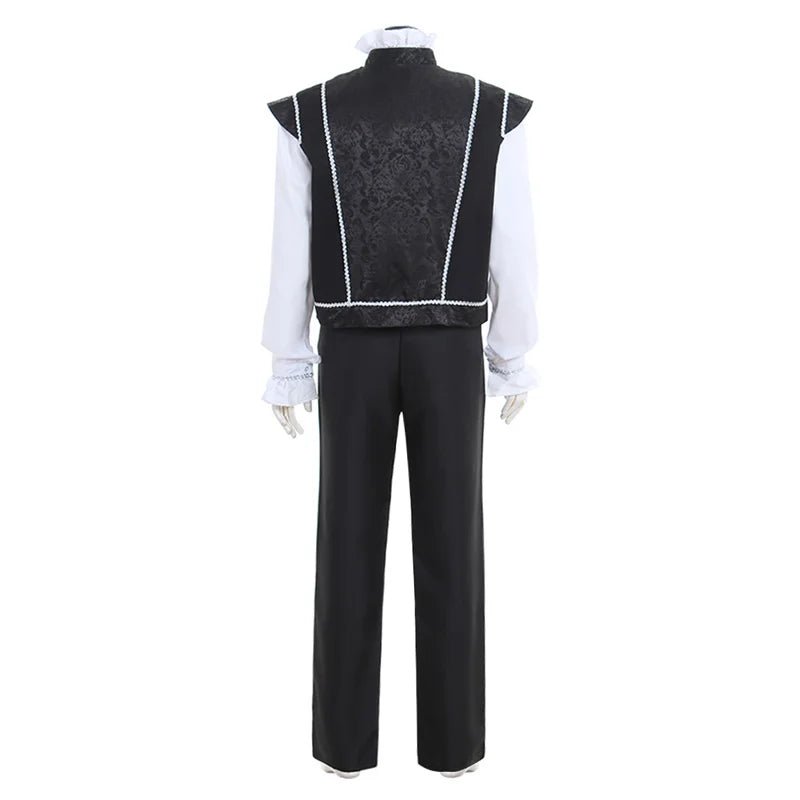 Terno Nobre Renascentista do Século 16 - Colete e Calça Medieval Steampunk | Série Medieval Estrela do Cosplay - Estrela Cosplay