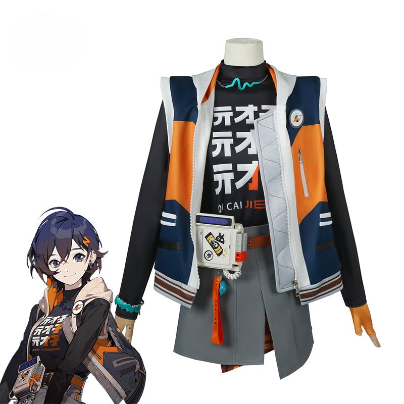Fantasia de Cosplay Belle de Zenless Zone Zero - Uniforme dos Agentes Phaethon para Halloween - Estrela Cosplay