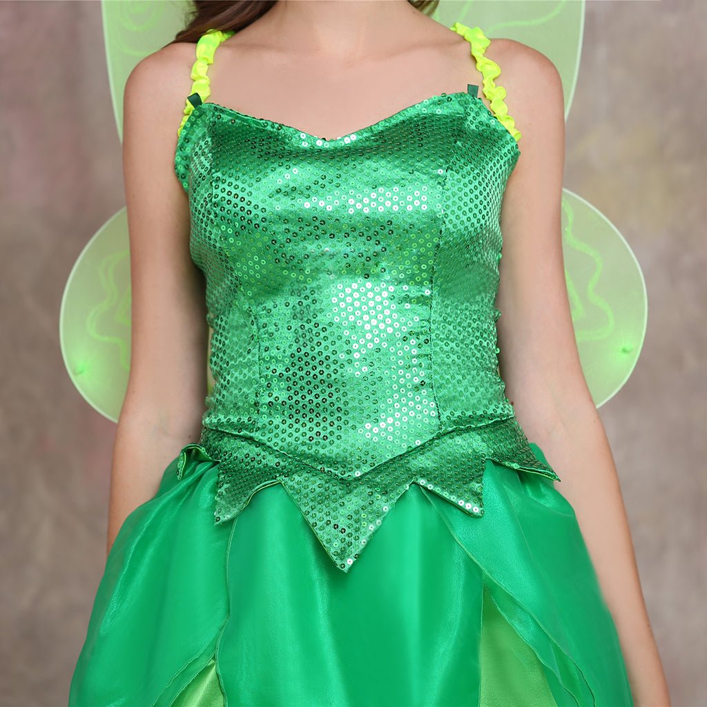 Fantasia de Tinker Bell Série Cosplay Disney | Roupa de Fada para Halloween, Festas e Eventos de Cosplay - Estrela Cosplay