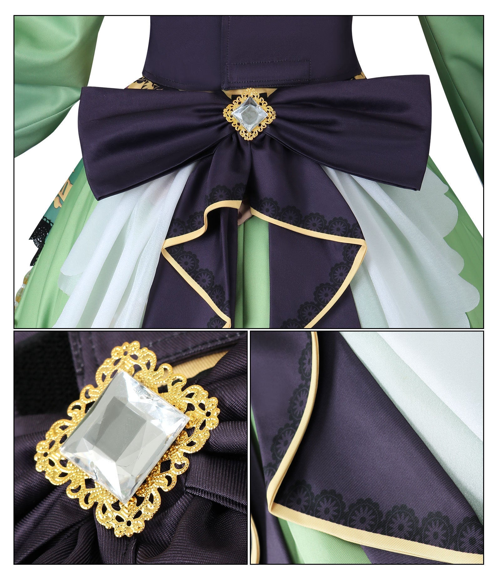 Pretty Derby: Traje de Cosplay Luz Diamante Radiante para Amantes de Anime - Estrela Cosplay