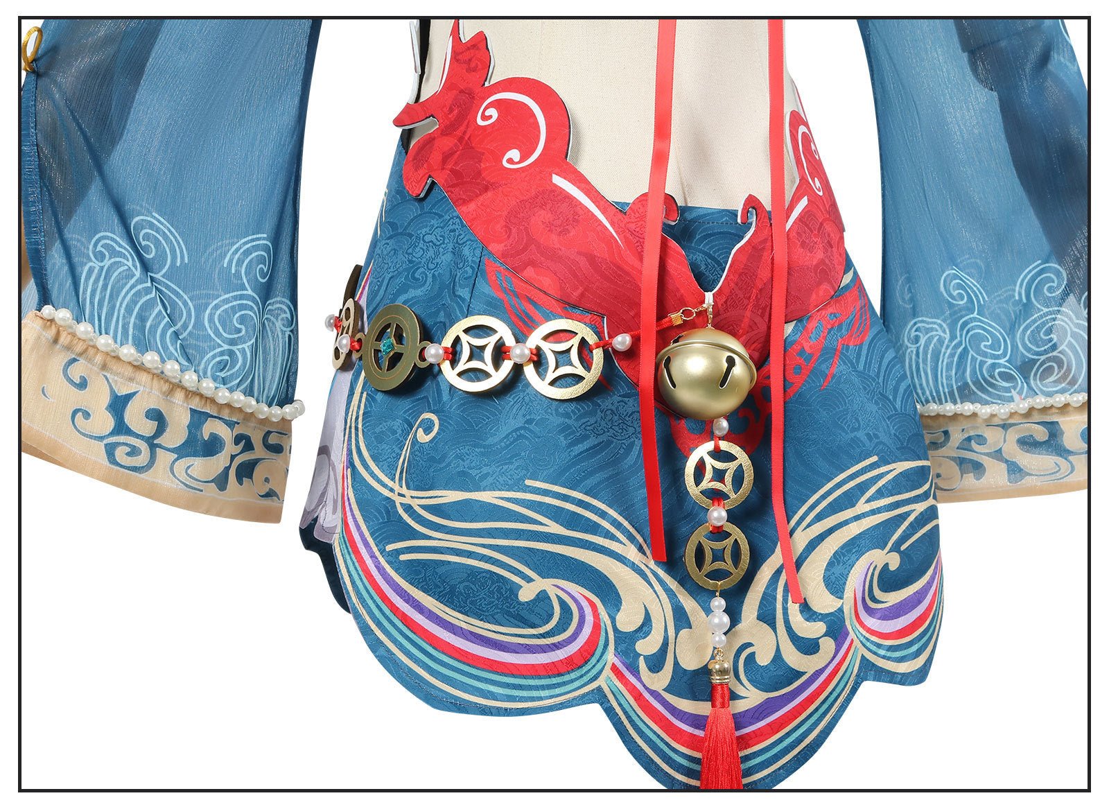 Traje de Cosplay Yu Linglong de Genshin Impact – Adorável Pequeno Zumbi Ink-Viajante - Estrela Cosplay