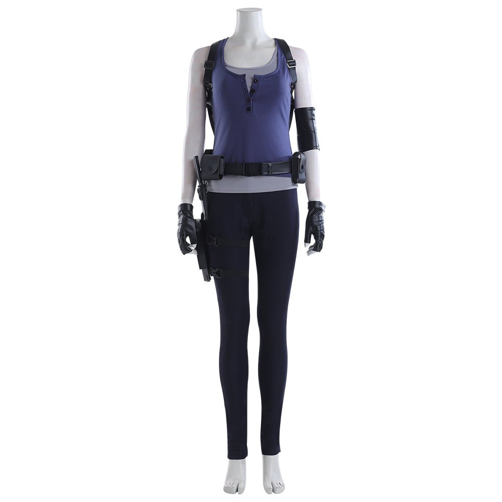 Fantasia de Cosplay Jill Valentine Resident Evil - Traje de Personagem de Jogo de Alta Qualidade - Estrela Cosplay