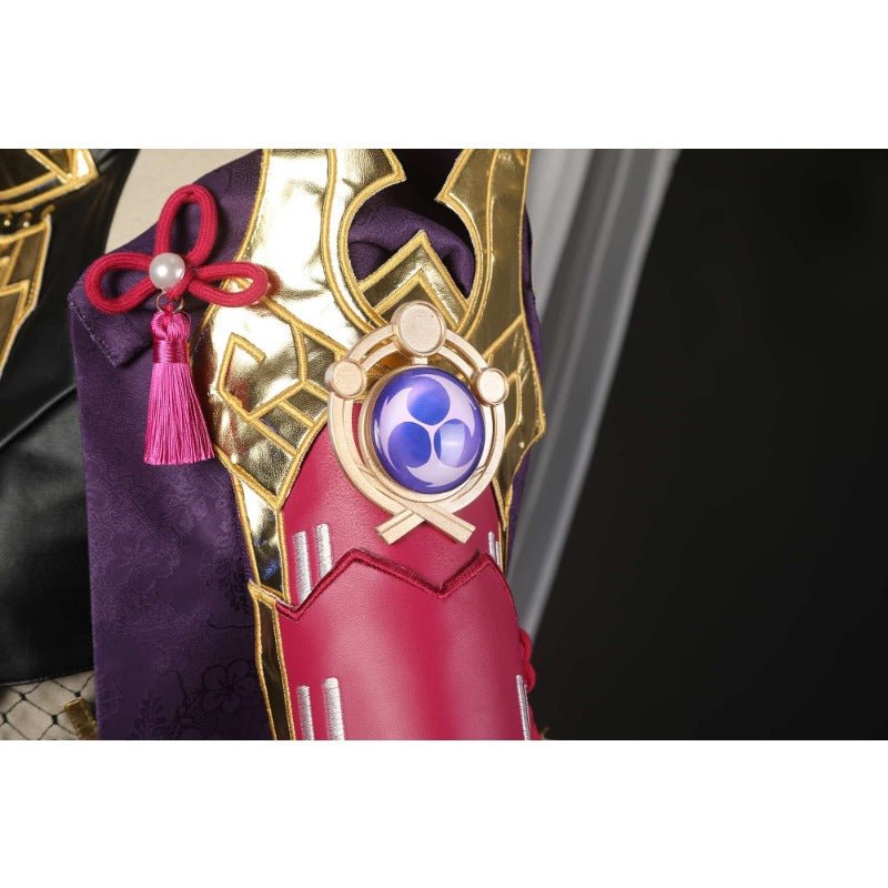 Traje de Cosplay Kuki Shinobu de Genshin Impact - Traje Ninja - Estrela Cosplay