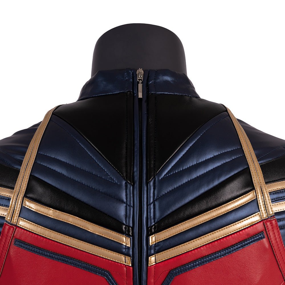 Traje de Cosplay Captain Marvel Avengers Endgame - Réplica Premium do Filme - Estrela Cosplay