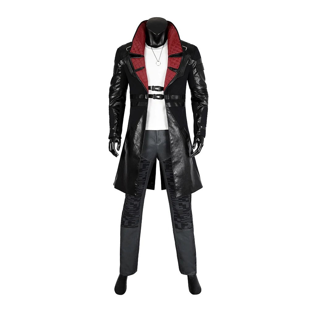 Fantasia de Solomon Reed Cosplay Para Homens Punk Retro Phantom Liberty Traje de Halloween e Carnaval - Estrela Cosplay