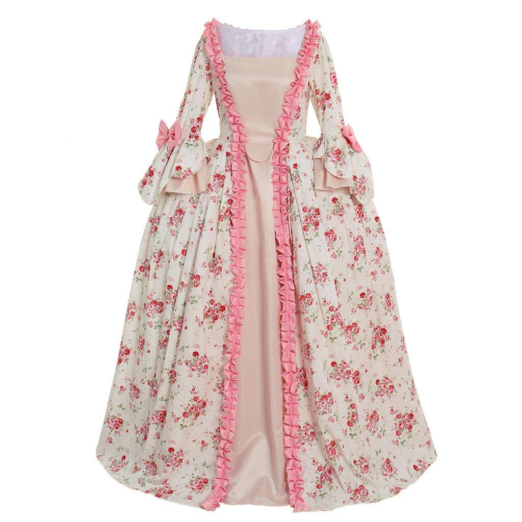 Vestido de Baile Rococó Marie Antoinette | Traje de Cosplay para Eventos - Estrela Cosplay