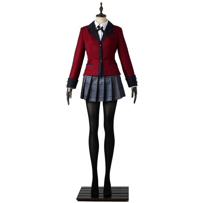 Fantasia de Cosplay Yumeko Jabami Kakegurui - Uniforme Escolar JK Japonês - Estrela Cosplay