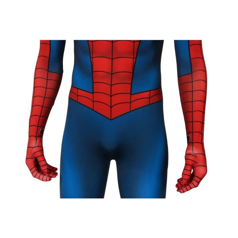 Traje 3D Zentai do Homem-Aranha - Fantasia de Cosplay Inspirada no PS4 para Halloween - Estrela Cosplay