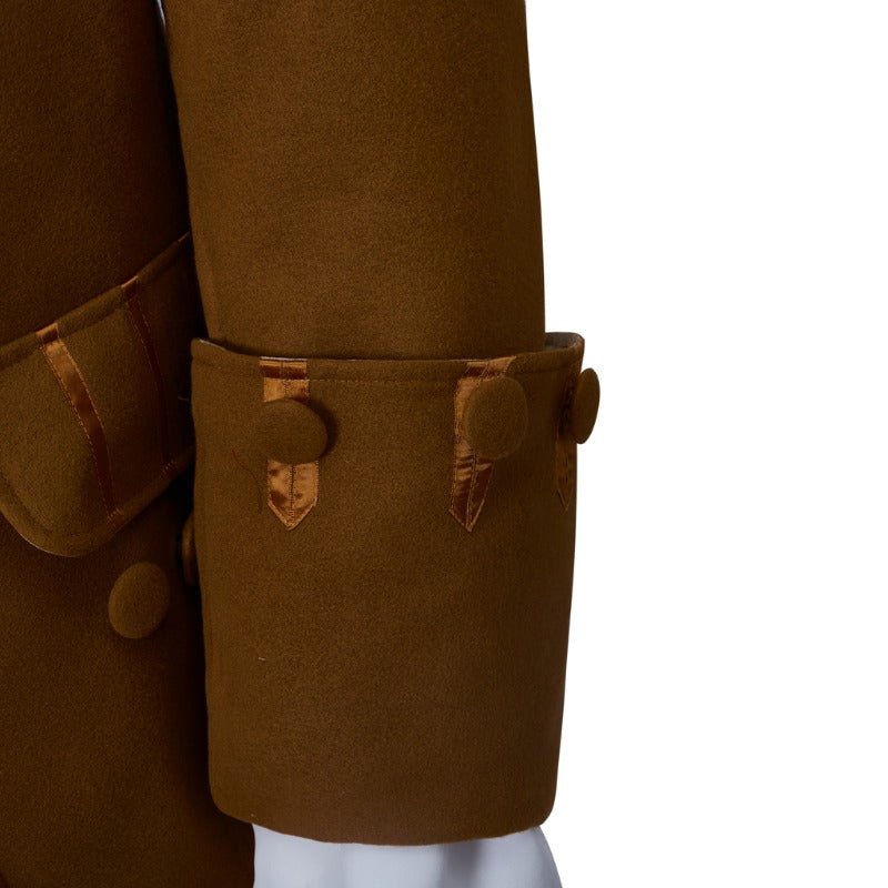 Novo Casaco Frock Século 18 Marrom - Estilo Colonial Militar Traje Cosplay Edwardiano - Estrela Cosplay