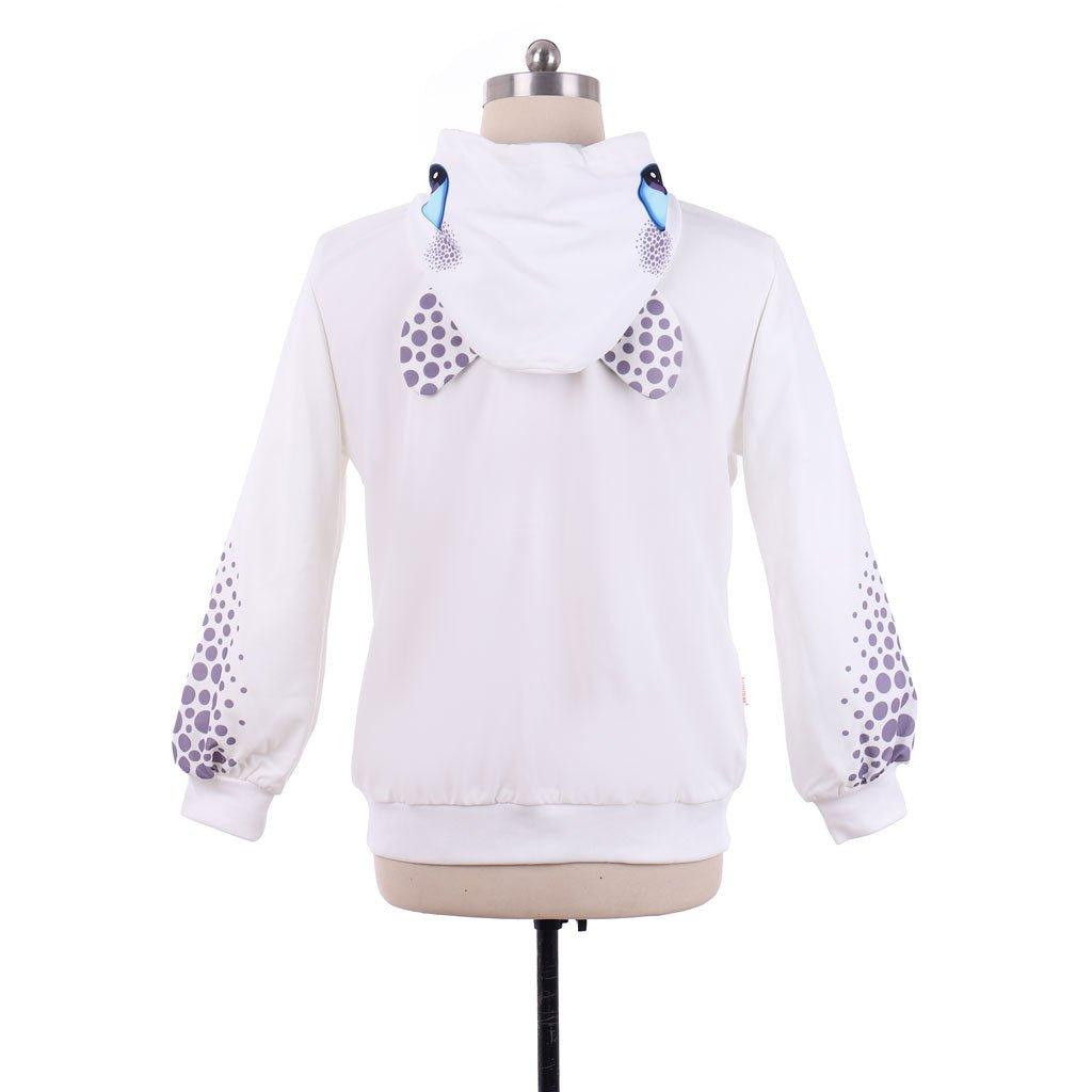 Moletom com Capuz Toothless & Light Fury | Como Treinar Seu Dragão Casual com Zíper - Estrela Cosplay