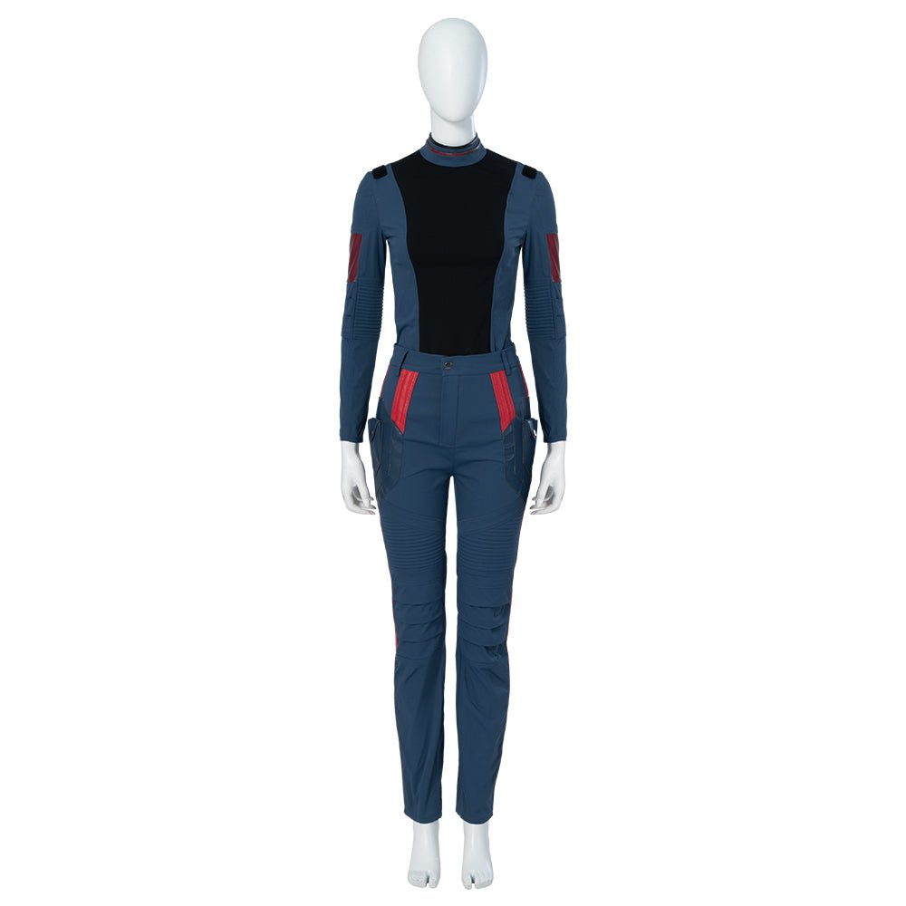 Fantasia de Cosplay Guardiões da Galáxia Vol 3 Mantis Gamora - Uniforme Universal de Equipe para Mulheres - Estrela Cosplay