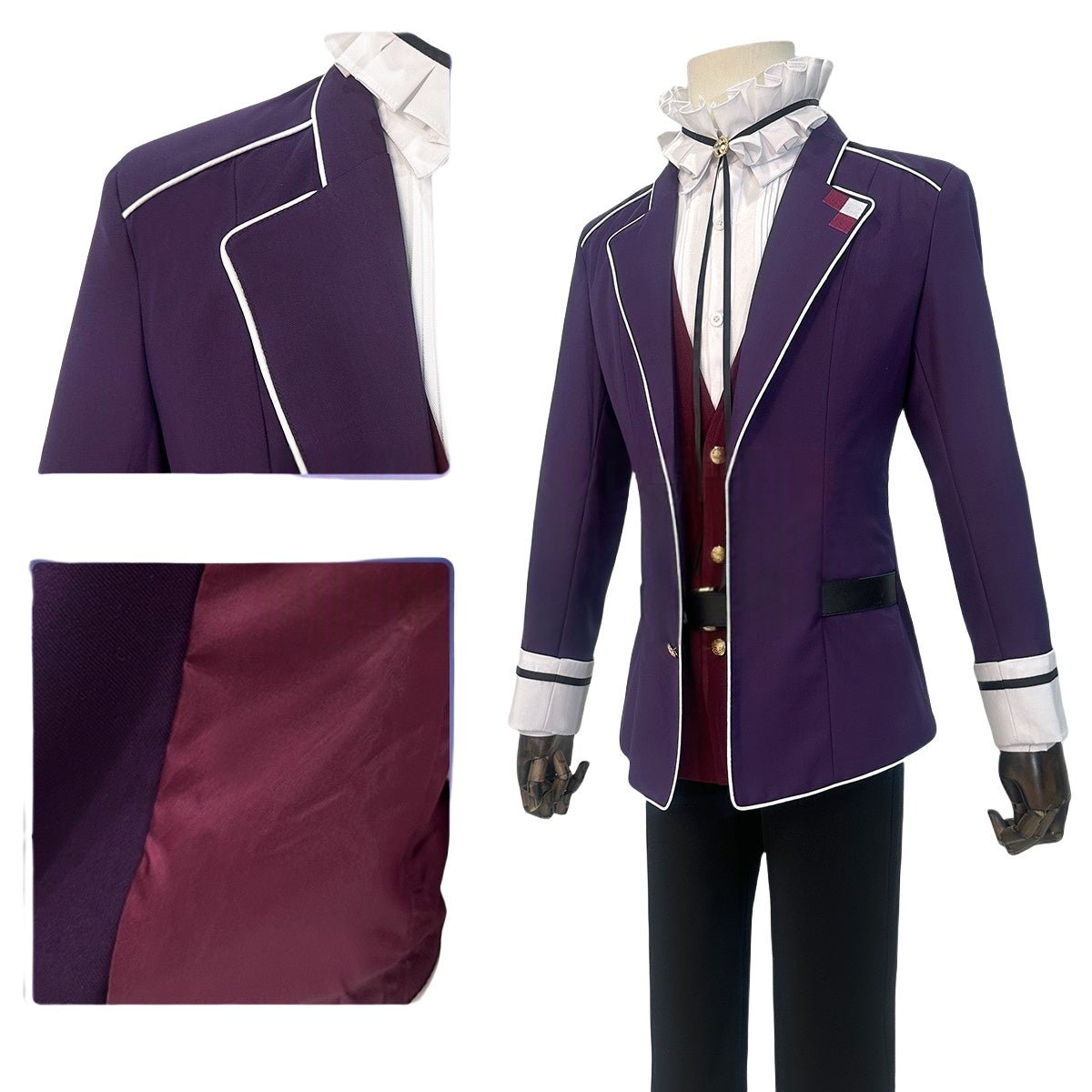 Fantasia Cosplay Sakamaki Kanato Devil Lover - Qualidade Premium - Estrela Cosplay