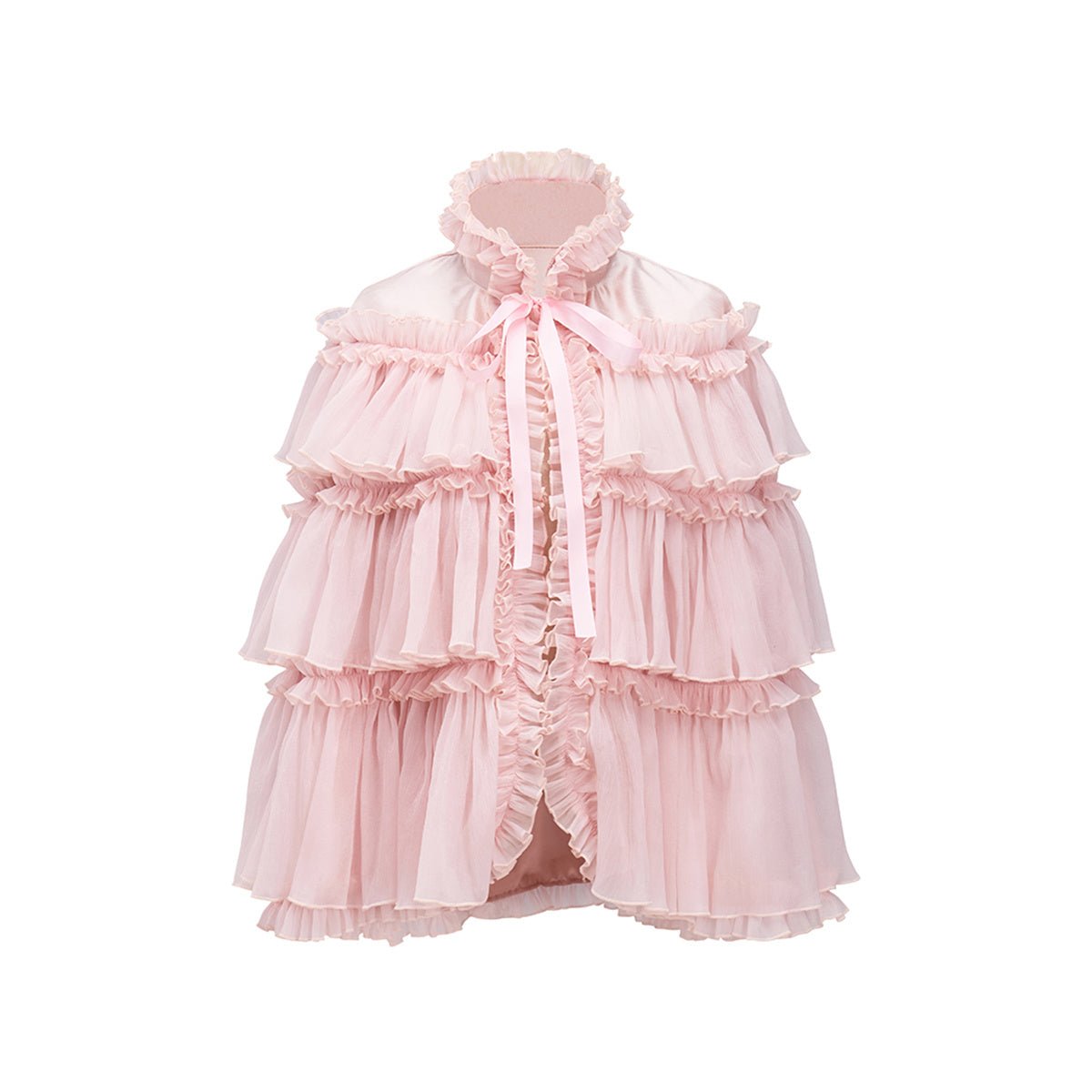 Capa Rosa de Comprimento Médio para Cosplay - Inspirada em Anime - Estrela Cosplay