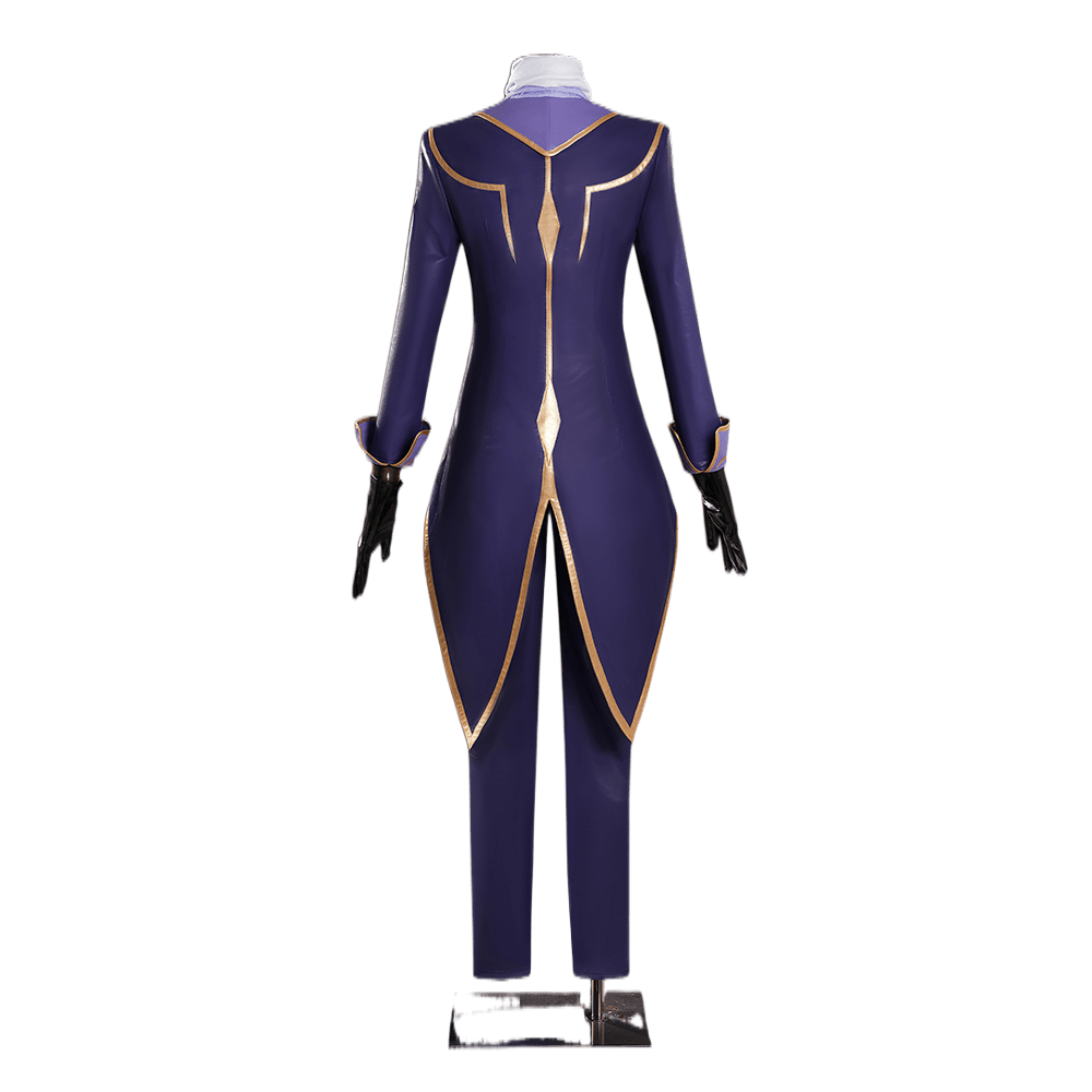 Fantasia Cosplay ZERO de Code Geass: Lelouch da Rebelião - Traje de Anime de Alta Qualidade - Estrela Cosplay