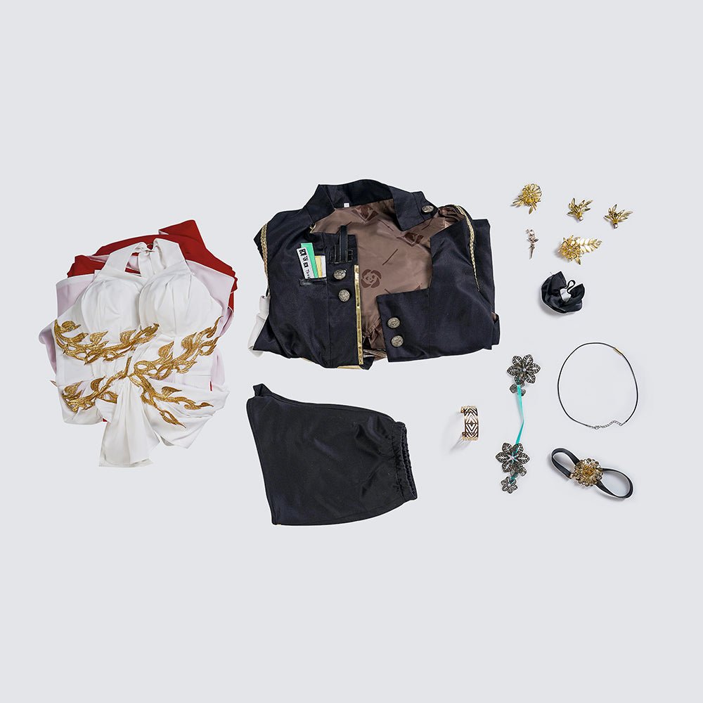 Traje de Cosplay Himeko - Honkai: Star Rail - Estrela Cosplay