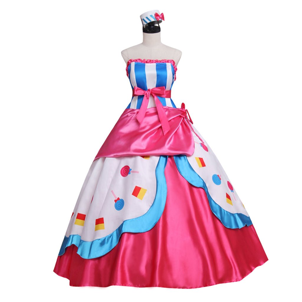 Vestido de Cosplay Rosa My Little Pony | Fantasia para Mulheres Halloween, Festas e Eventos - Estrela Cosplay