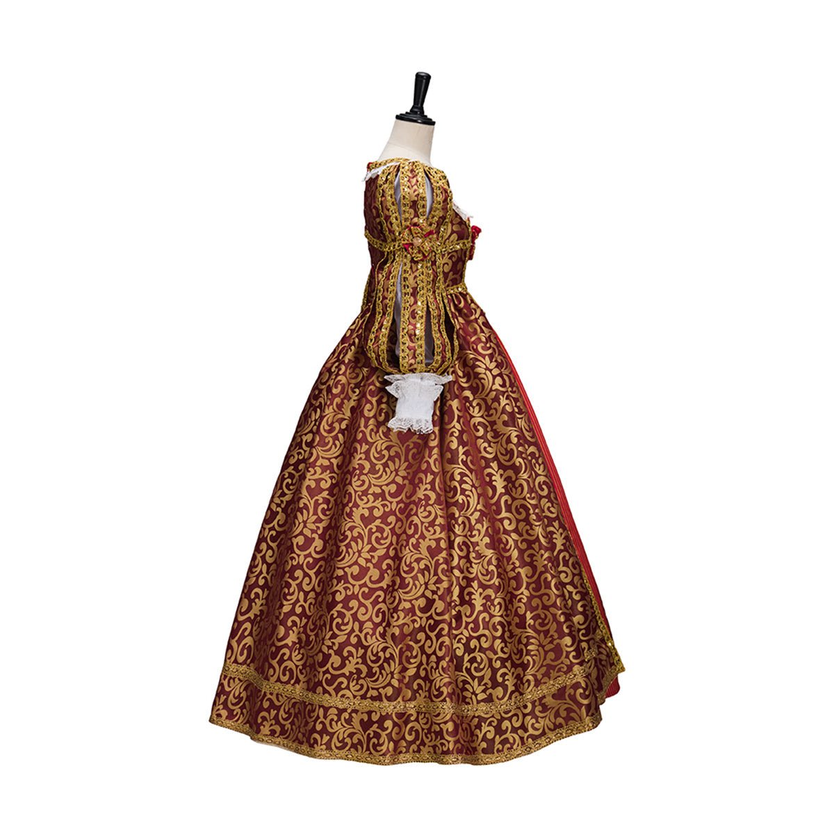 Traje de Cosplay Nobreza Real com Capuz e Capa – Elegante Vestido de Fantasia para Entusiastas de Cosplay - Estrela Cosplay