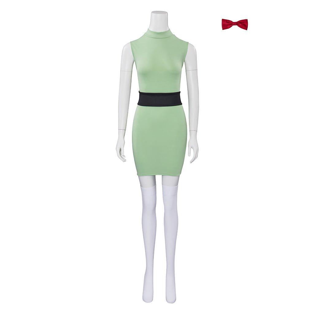 Fantasia Cosplay Blossom Bubbles Buttercup | Vestidos Rosa, Azul e Verde para Mulheres | Trajes para Festa e Halloween - Estrela Cosplay