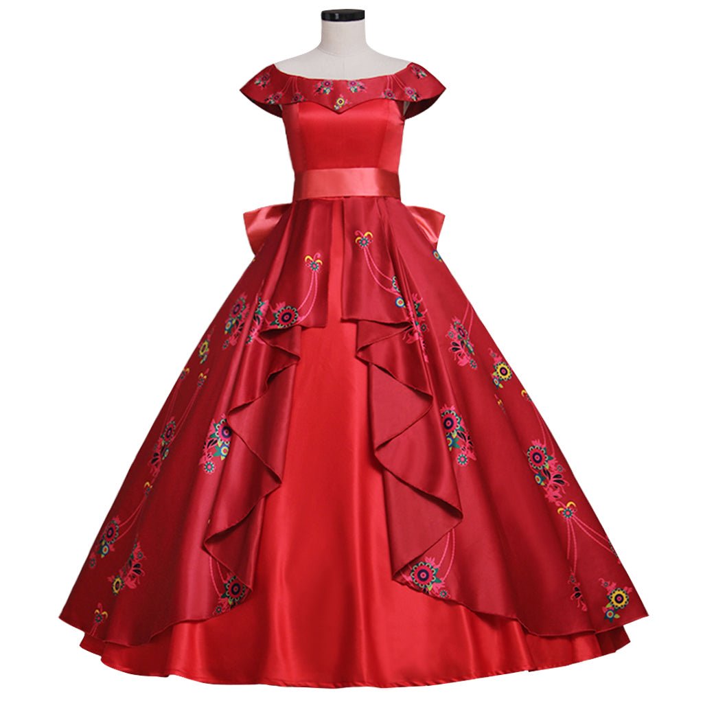 Vestido de Cosplay da Princesa Elena de Avalor | Traje para Mulheres Adultas para Halloween e Eventos Disney - Estrela Cosplay