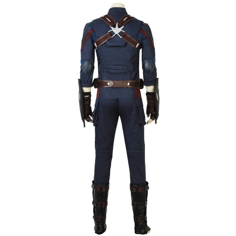 Fantasia Captain America Steve Rogers Guerra Infinita | Estrela do Cosplay - Estrela Cosplay
