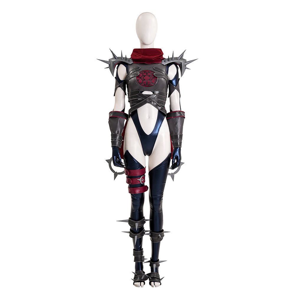 Fantasia de Cosplay Mulher Invisível - Malícia do Marvel Contest of Champions - Estrela Cosplay