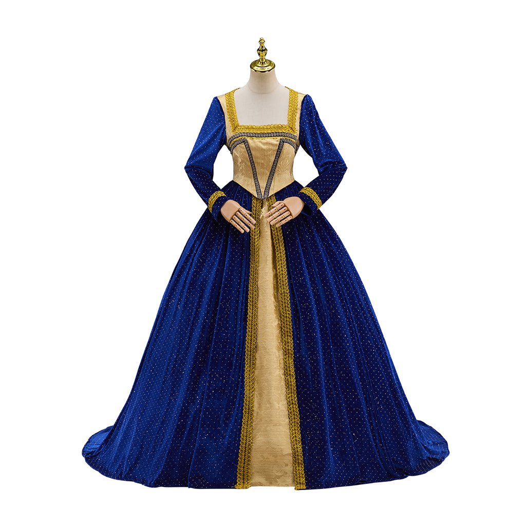 Vestido Medieval Retrô Gótico Punk para Mulheres – Elegante e Atemporal para Cosplay - Estrela Cosplay